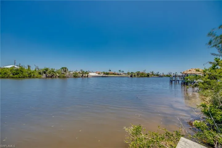 View of canal looking east.