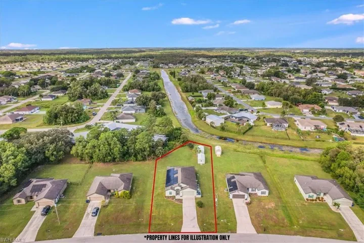Plenty of space between neighbors