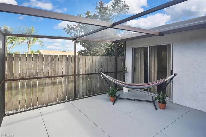 View of patio / terrace with glass enclosure