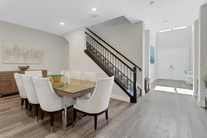 Formal dining area
