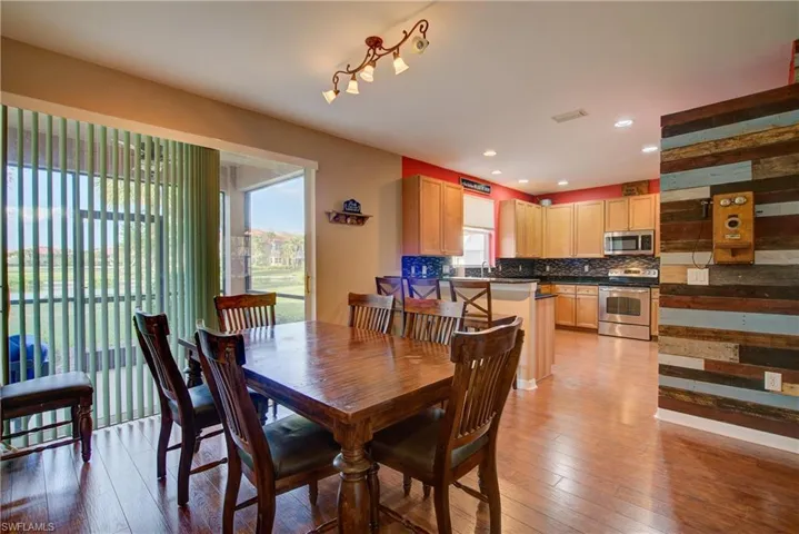 The open floor plan is great for entertaining!