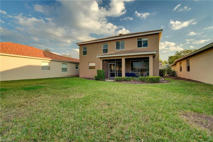 This empty greenspace is a blank canvas for you, with room for a pool!
