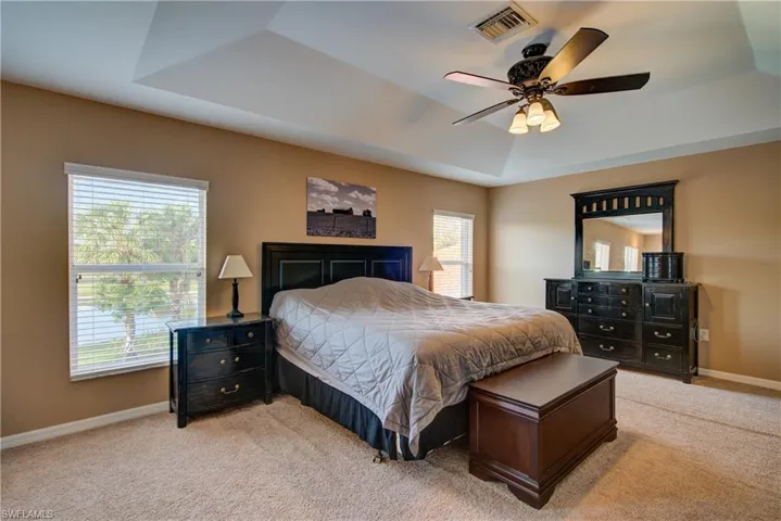 This Master Suite is massive, at 27' x 15'