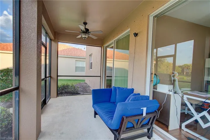This lanai space is a great place to relax & unwind