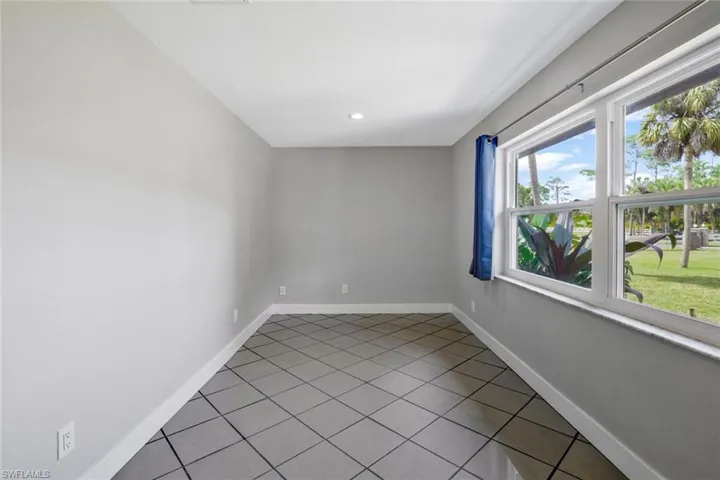 This additional room could be a den, playroom or bedroom.. anything you want. Wall can be easily removed to open up an additional living space.