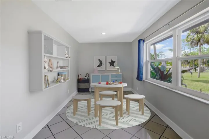 Virtually Staged Playroom - or could be a den