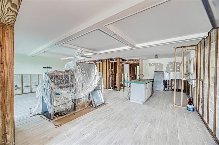 Looking toward Living Room and Kitchen