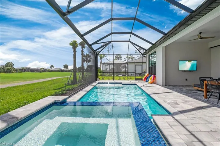 Screened Spa/Pool