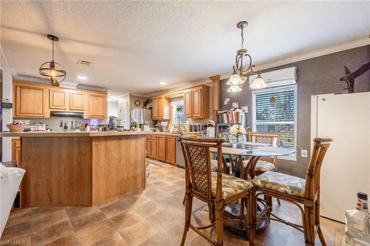 The Dining room and Kitchen bar will offer ample spaces to grab a bite.