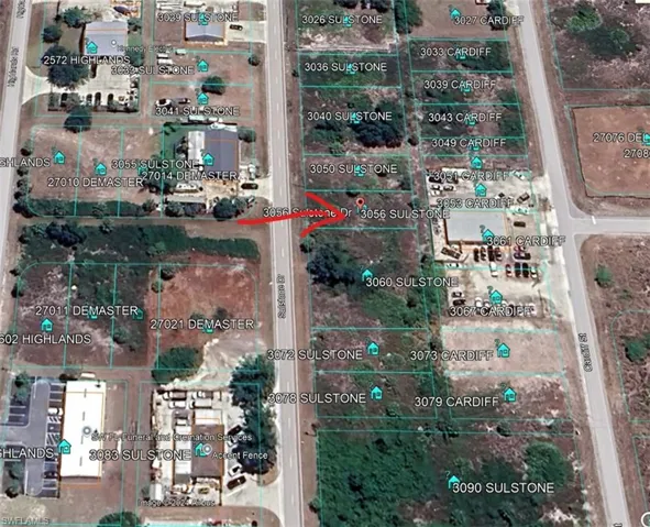 Map location