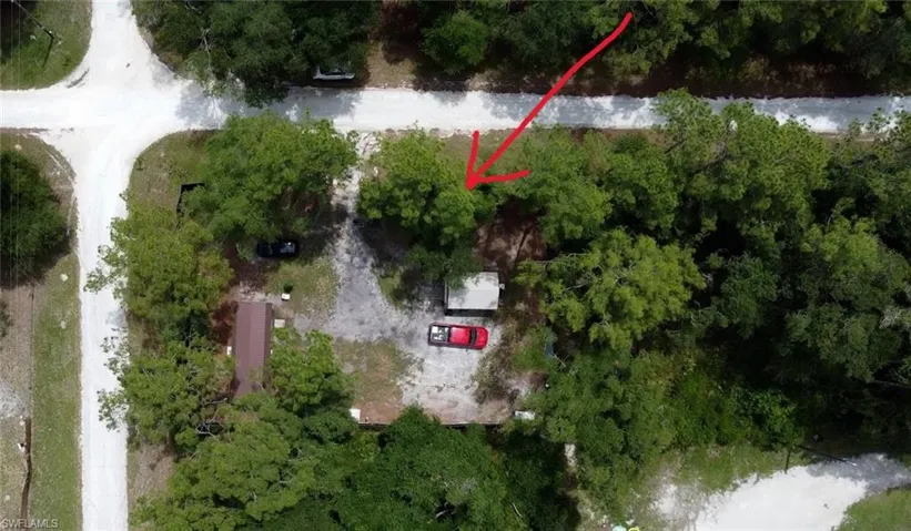 Taken above property.