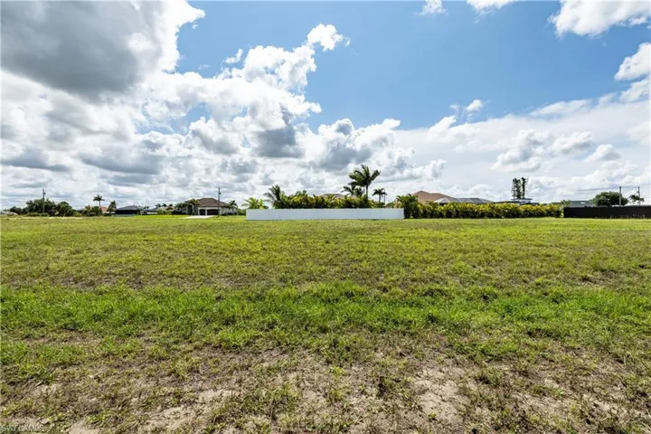 View of the vacant land