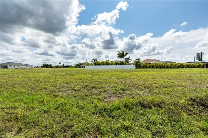 View of the vacant land