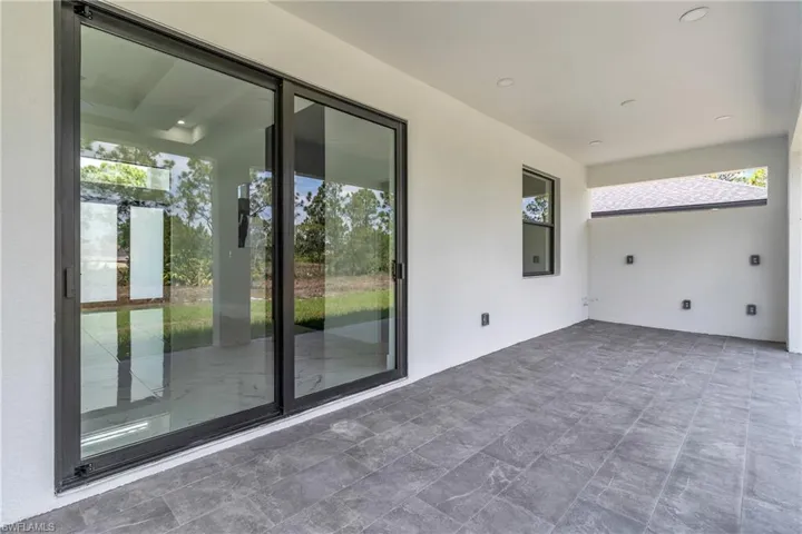 View of patio
