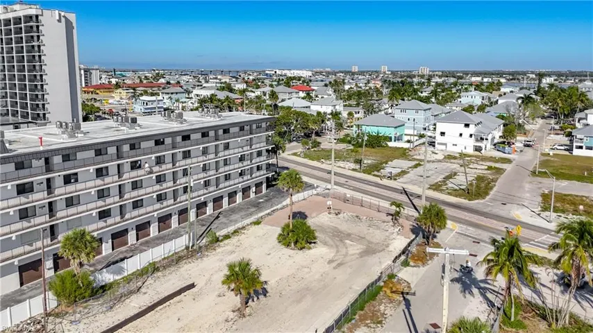 Bird's eye view of site