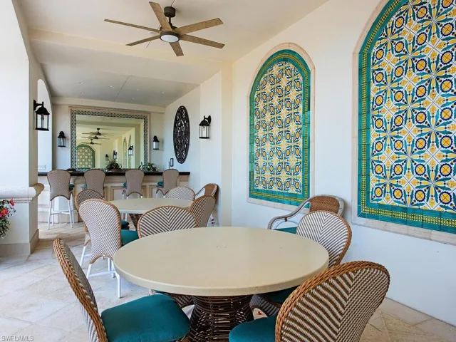 Dining At La Scala Pool