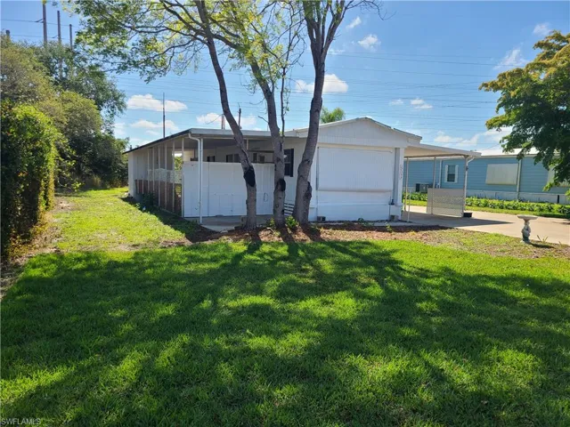 Front yard view from the street