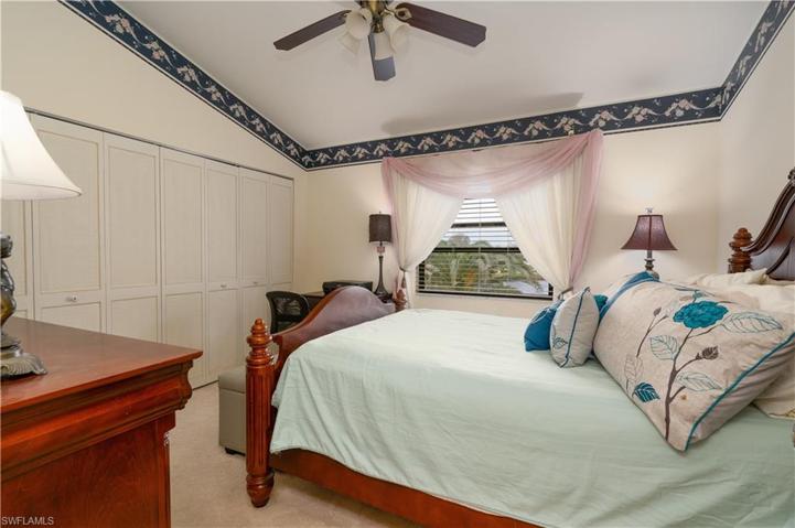 Guest bedroom. It has a window.