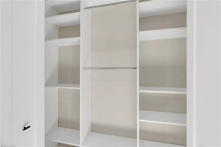 View of closet