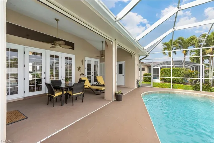 Lanai and Pool Area