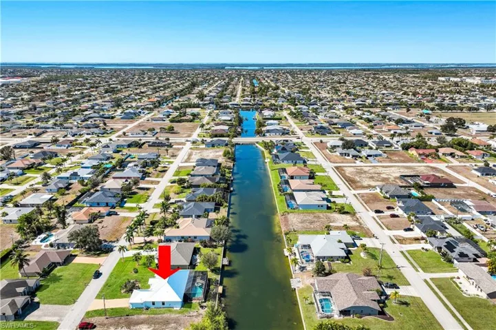 View of property location on canal