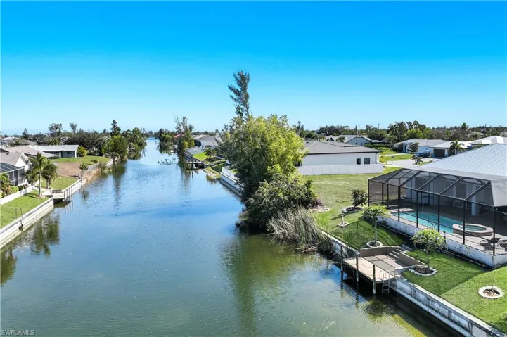 Water view featuring concrete dock