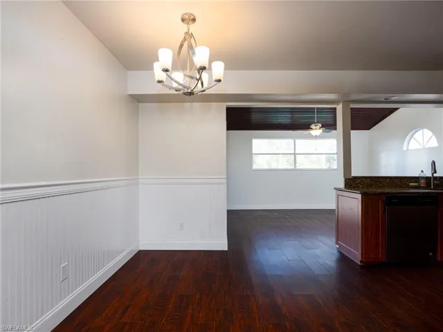 Entering the kitchen area