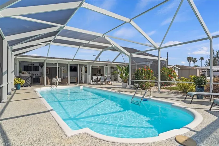 Pool Deck and covered Lanai