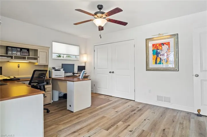 Bedroom 3/Office Closet