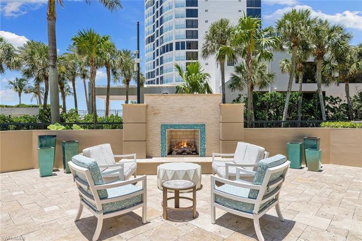 Sitting Area with Fireplace