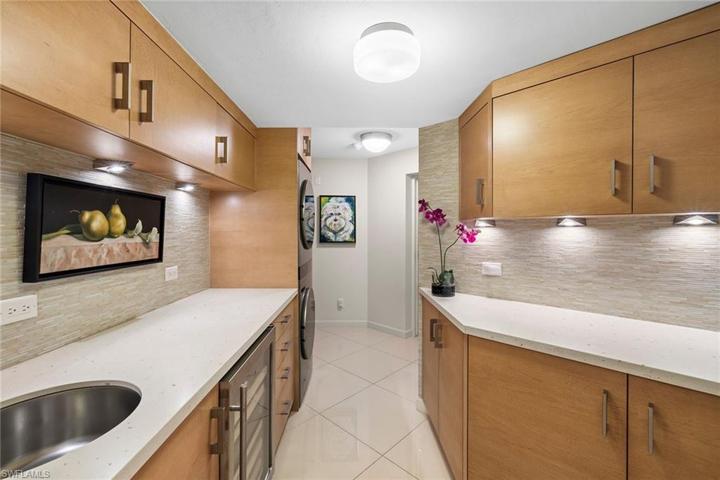 Laundry Room with Custom Maple Cabinetry