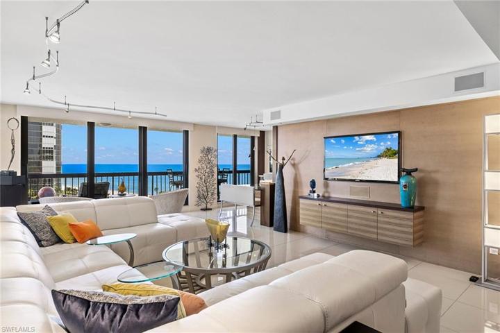 Living Room with Gulf View