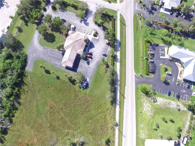 Aerial overview of property's location