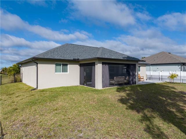Lots of room for the pets and kids...fenced yard.