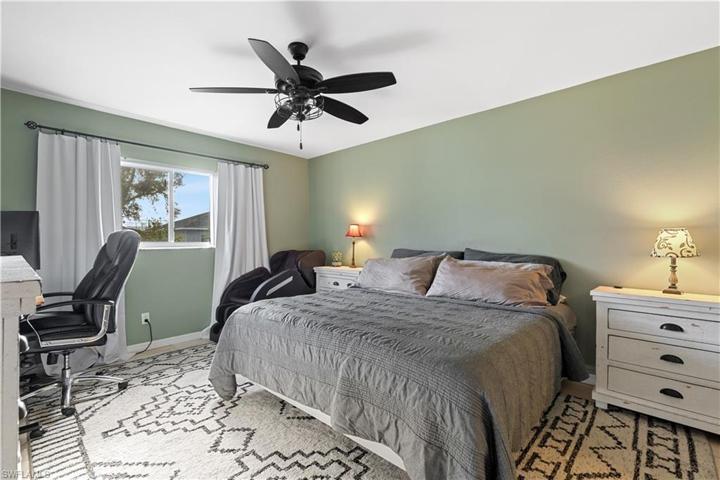 Master Bedroom is spacious