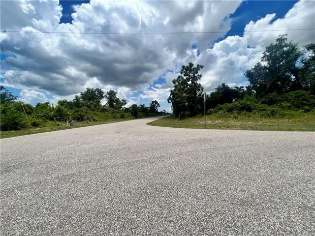 View of asphalt road