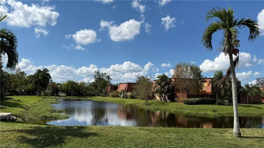 One of the community ponds.