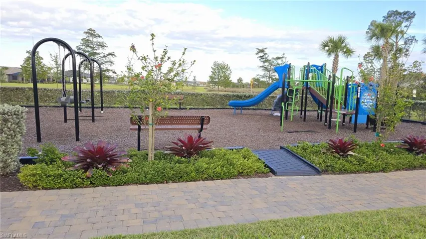 View of community jungle gym