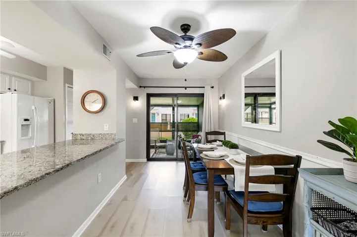 Dining area