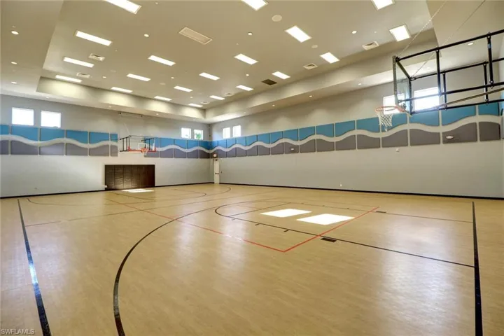 View of sport court