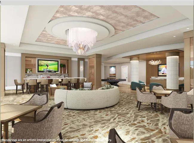New social room rendering