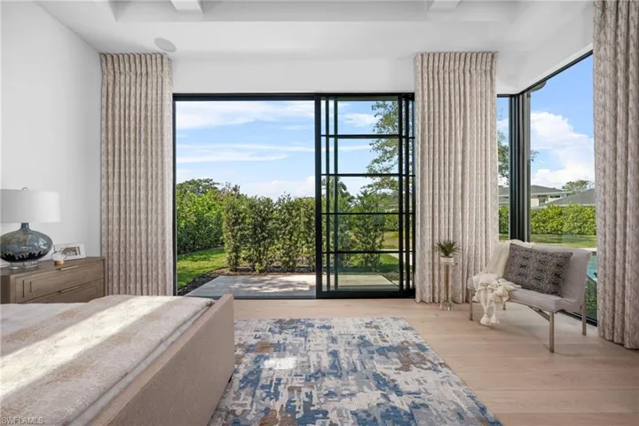 Bedroom featuring light wood-style floors