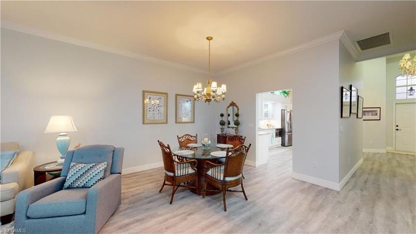 dining and living area