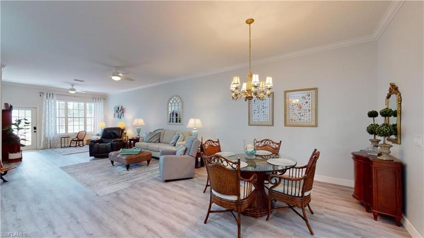 dining and living area
