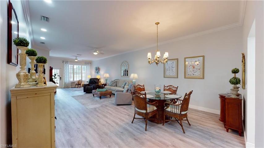 dining and living area