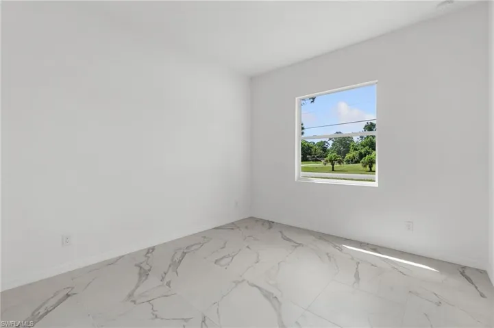 View of spare room