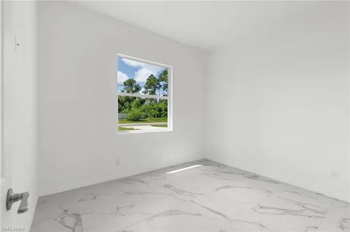 View of spare room