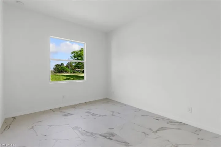 View of spare room