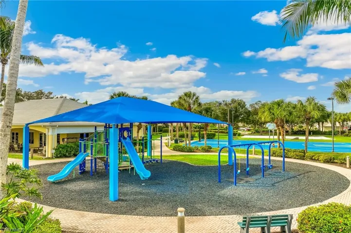 View of community playground