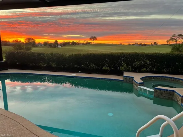 Sunrise Golf Course & Pool View